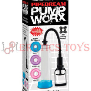 Código: 219 Pump Worx Cock Trainer Pump System w/3 TPR Sleeves