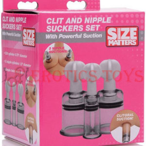 Código: 288 Size Matters Clit & Nipple Suckers Set