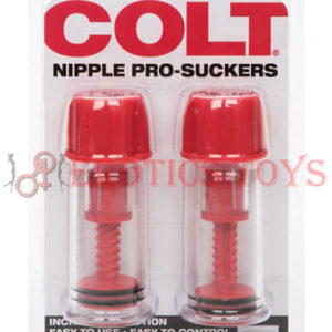 Código: 295 COLT Nipple Pro Suckers - Red