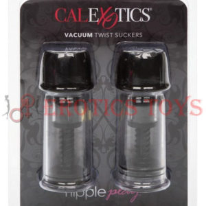 Código: 296 Nipple Play Vacuum Twist Suckers - Black