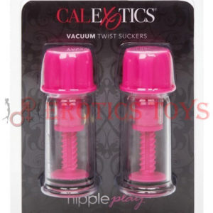 Código: 297 Nipple Play Vacuum Twist Suckers - Pink