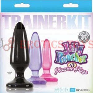 Código: 362 Jelly Rancher Butt Plug Trainer Kit - Multicolor