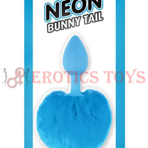 Código: 367 Neon Luv Touch Bunny Tail - Blue