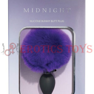 Código: 366 Midnight Silicone Bunny Butt Plug
