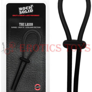 Código: 416 Rock Solid Lasso Cockring - Black