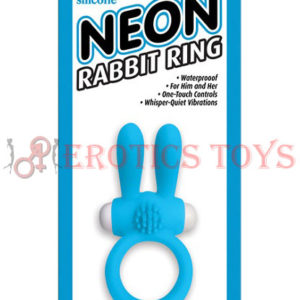 Código: 461 Neon Luv Touch Rabbit Ring - Blue