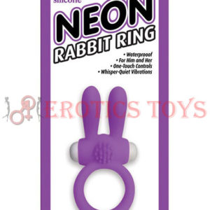 Código: 462 Neon Luv Touch Rabbit Ring - Purple