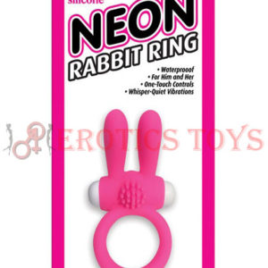 Código: 463 Neon Luv Touch Rabbit Ring - Pink