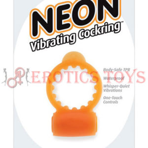 Código: 465 Neon Luv Touch Vibrating Cockring - Orange