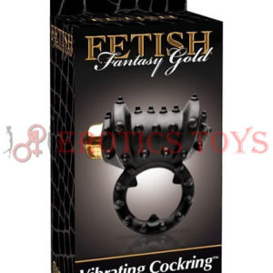 Código: 481 Fetish Fantasy Gold Vibrating Cock Ring