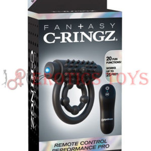 Código: 483 Fantasy C-Ringz Remote Control Performance Pro - Black