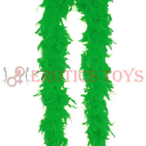 Código: 1 Lightweight Feather Boa - Green