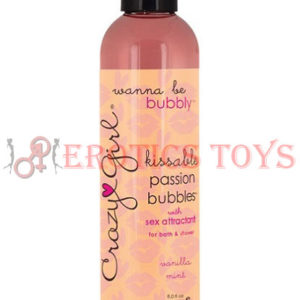 Código: 512 Crazy Girl Kissable Passion Bubbles w/Pheromones - 8 oz Vanilla Mint