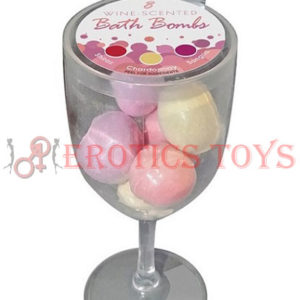 Código: 504 Wine Scented Bath Bombs - Pack of 8