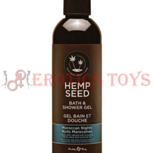 Código: 556 Earthly Body Hemp Seed Bath/Shower Gel - 8 oz Moroccan Nights