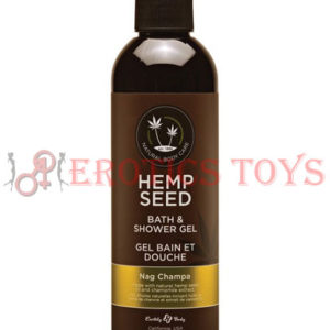 Código: 559 Earthly Body Hemp Seed Bath/Shower Gel - 8 oz Nag Champa