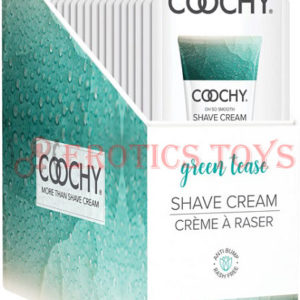 Código: 581 COOCHY Shave Cream - Green Tease Display of 24