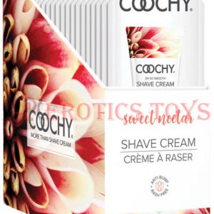 Código: 582 COOCHY Shave Cream Display - 15 ml Sweet Nectar Display of 24