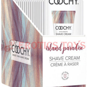 Código: 584 COOCHY Shave Cream Display - 15 ml Island Paradise Display of 24