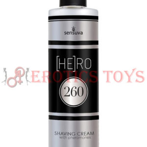 Código: 589 Sensuva Hero 260 Pheromone Infused Shave Cream for Him - 8 oz