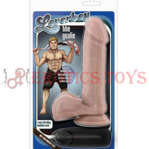 Código: 5085 Blush Loverboy the Goalie 8" Vibrating Realistic Cock - Vanilla