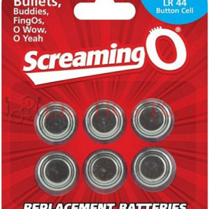 Código: 713 Screaming O AG13 Batteries - Sheet of 6 (Bullet, OWow, FingO, Bullet Buddies, O Gee)