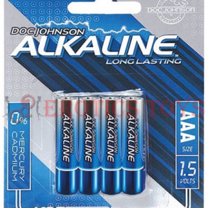 Código: 706 Doc Johnson Alkaline Batteries - AAA 4 Pack