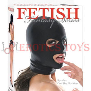 Código: 848 Fetish Fantasy Series Spandex 3 Hole Hood