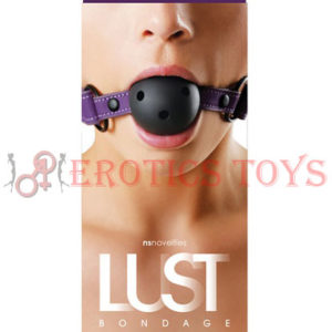 Código: 862 Lust Bondage Ball Gag - Purple