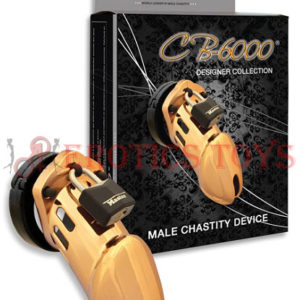 Código: 882 Cock Cage & Lock Set CB-6000 3.25" - Gold