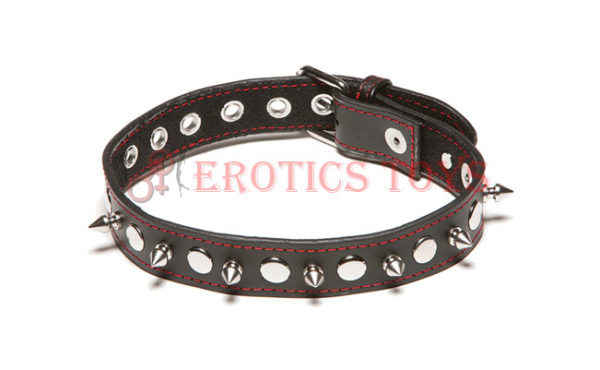 Código: 890 XPlay Spiked Collar - Black