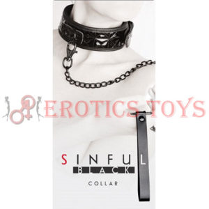 Código: 893 Sinful Collar - Black