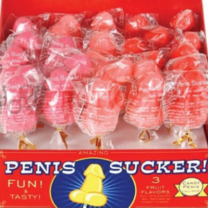 Código: 945 Penis Candy Suckers - Display of 30