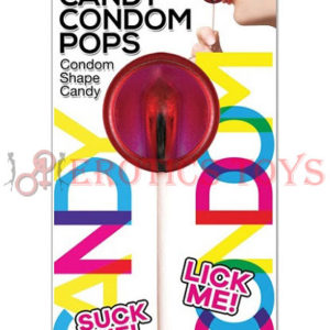 Código: 949 Candy Condom Pop - Strawberry