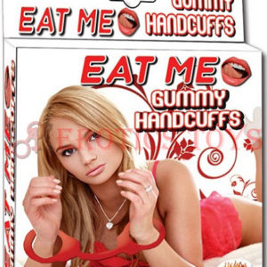 Código: 955 Eat Me Gummy Hand Cuffs - Strawberry