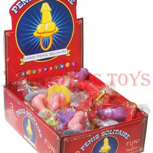 Código: 971 Candy Penis Solitaire Ring - Display of 30