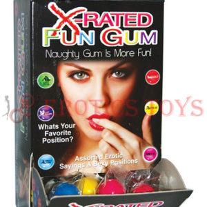 Código: 989 X-Rated Fun Gum - Display of 90