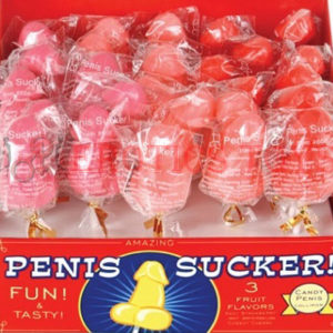 Código: 990 Penis Candy Suckers - Display of 30