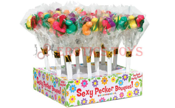 Código: 994 Candy Penis Bouquet - Display of 12