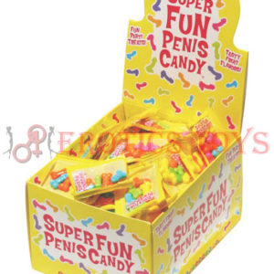 Código: 995 Super Fun Penis Candy - 5 pcs Per Bag Display of 100