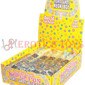 Código: 996 Super Fun Penis Candy Necklace - Display of 24