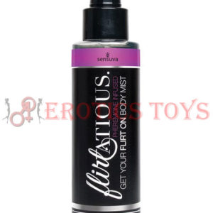 Código: 4025 Sensuva Flirtatious Body Mist w/Pheromones - 4.2 oz Pomegranate/Fig/Coconut/Plumeria