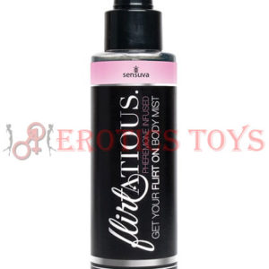 Código: 4026 Sensuva Flirtatious Body Mist w/Pheromones - 4.2 oz Vanilla/Sugar/Sweet Pea