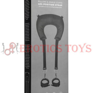 Código: 1115 Easy Toys Pillow & Ankle Cuffs Leg Position Strap - Black