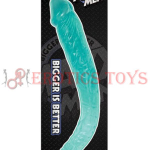 Código: 1840 Maxx Men's 15" Crystal Curved Double Dong - Blue