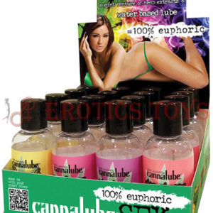Código: 3366 Canna-lube Display - Asst. Flavors Display of 16