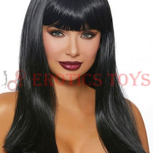 Código: 21 Long Straight Wig - Black