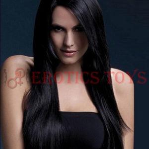 Código: 28 Dip Dye Short Bob Wig - White/Gray