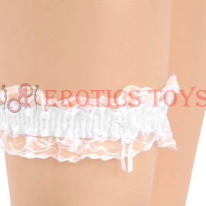 Código: 126 Bridal Garter - White