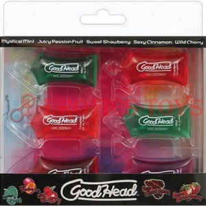 Código: 1217 Good Head - .25 oz. Pillow Asst. Flavors Pack of 6